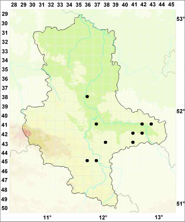 Karte Herbar PUR