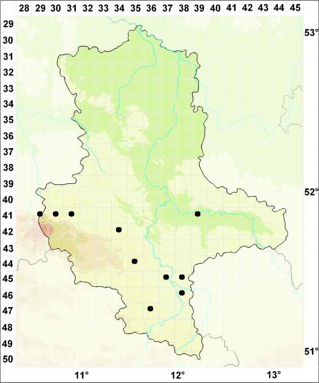 Karte Herbar GB